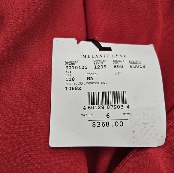 Melanie Lyne red gown - Picture 6 of 13